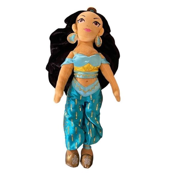 Disney Aladdin, Jasmine, plush rag soft doll 18 inches ￼ - Picture 3 of 4